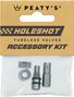 Peaty's Tubeless Valve Caps V2 Holeshot Fast Flow Slate Grey