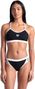 Bikini Arena Icons Uni Noir/Blanc Femme