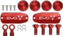 Customization kit for Hope Tech 4 EVO TR4 brakes Red