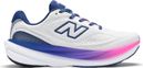 New Balance 1080 v15 Running Shoes, White/Blue/Pink, Women's