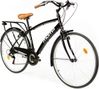 Vélo de Ville Moma Bikes City 28'' SHIMANO 18V Noir