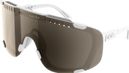 Poc Devour Hydrogen White / Clarity Trail Partly Sunny Silver Sunglasses