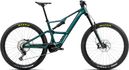 Orbea Rise LT H20 BTT eléctrica de suspensión total Shimano Deore/SLX 12S 630 Wh 29'' Escape Verde Splash Verde Hielo 2025