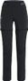 Pantaloni convertibili Salewa Pedroc Durastretch Donna Nero