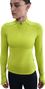 Top termico Nike Swift 1/4 di zip giallo da donna