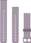 Muñequera de silicona de 20 mm de liberación rápida Garmin Orchid Purple