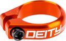 Collier de Selle Deity Circuit Aluminium Orange