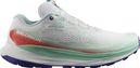 Chaussures Trail Salomon Ultra Glide 2 Blanc/Vert/Rouge Femme