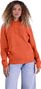 Women's Fox Head Pullover Hoodie Coral