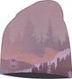 Buff Polar &amp; EcoStretch Metly Rose Beanie