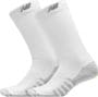 Calcetines altos New Balance Coolmax Crew Blancos (2 pares)