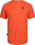 Maillot Manches Courtes Scott Trail Vertic Pro Orange Homme