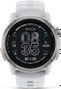 Reloj GPS Coros Apex 4 42 mm con pulsera de silicona blanca