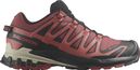 Chaussures de Trail Running Salomon XA Pro 3D v9 GTX Rouge Femme