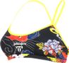 Michael Phelps Koi Women's 2-Piece Swimsuit Top Black