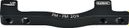 Elvedes PM / PM 203mm Brake Adapter Black
