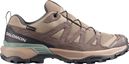 Salomon X Ultra 360 Leather GTX Hiking Shoes Brown/Beige Women's