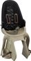 Qibbel Air Beige Black Rack Mounted Rear Baby Seat