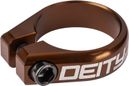 Burgtec Aluminium Seat Clamp Black