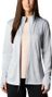 Columbia Park View Grid Fleece Full Zip Gray Women