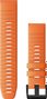 Garmin QuickFit 22 mm Silicone Wristband Ember Orange