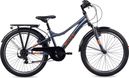 S’COOL troX  vélo enfant  6 vitesses  Gris foncé/Orange