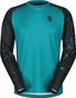 Maglia a maniche lunghe Scott Trail Storm Uomo Turchese/Nero