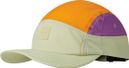 Buff 5 Panel Go Cap White/Orange/Violet