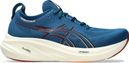 Chaussures Running Asics Gel-Nimbus 26 Bleu/Orange Homme