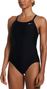 Einteiliger Damen Nike Solid-Wom Midnight Navy Badeanzug