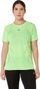 Camiseta de manga corta Asics Metarun verde para mujer