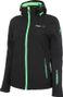 Veste Softshell Femme Amalon Noir/vert