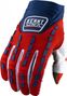 Long Gloves Kenny Titanium Red / Blue
