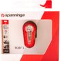 SPANNINGA feu arrière Ruby 3 batterie tige de selle