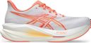 Zapatillas de running Asics Sonicblast 2 blancas/naranjas para mujer