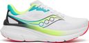 Saucony Guide 19 hardloopschoenen, wit/meerkleurig, heren