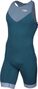 Tri-suit Mako Team Steel Blue Petrol Blue Uomo