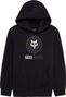 Fox Kairos Junior Kinder Kapuzenpullover Schwarz