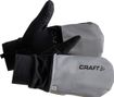 CRAFT Hybrid Weather Warm Silver Laufhandschuhe