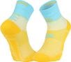 Chaussettes BV Sport Run Marathon Mid Jaune/Bleu