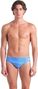 Men's Arena New Monogram Blue swim brief