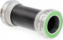 Enduro Bearings Maxhit BSA Tretlagergehäuse für Shimano 24 mm Silber