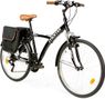 Moma Bikes Bicicleta Trekking / Paseo SHIMANO HYBRID 28', Alu, 18V, Susp. Delant.