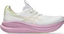 Asics Gel-Nimbus 28 Women's Running Shoes - White/Pink