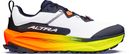 Altra Olympus 7 Trail-Schuhe für Herren, Weiß/Schwarz/Orange