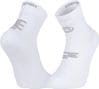 Chaussettes BV Sport Run Marathon Mid Blanc/Gris