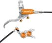 Frein Droit Hope Tech4 EVO GR4 Argent / Orange Durite Standard