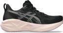 Zapatillas de running Asics Novablast 5 Negro/Rosa Mujer