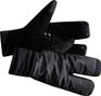 CRAFT Sib riens Guantes 3 dedos de negro caliente