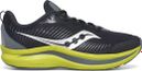 Saucony Endorphin KDZ Running Shoes Black/Yellow Kids